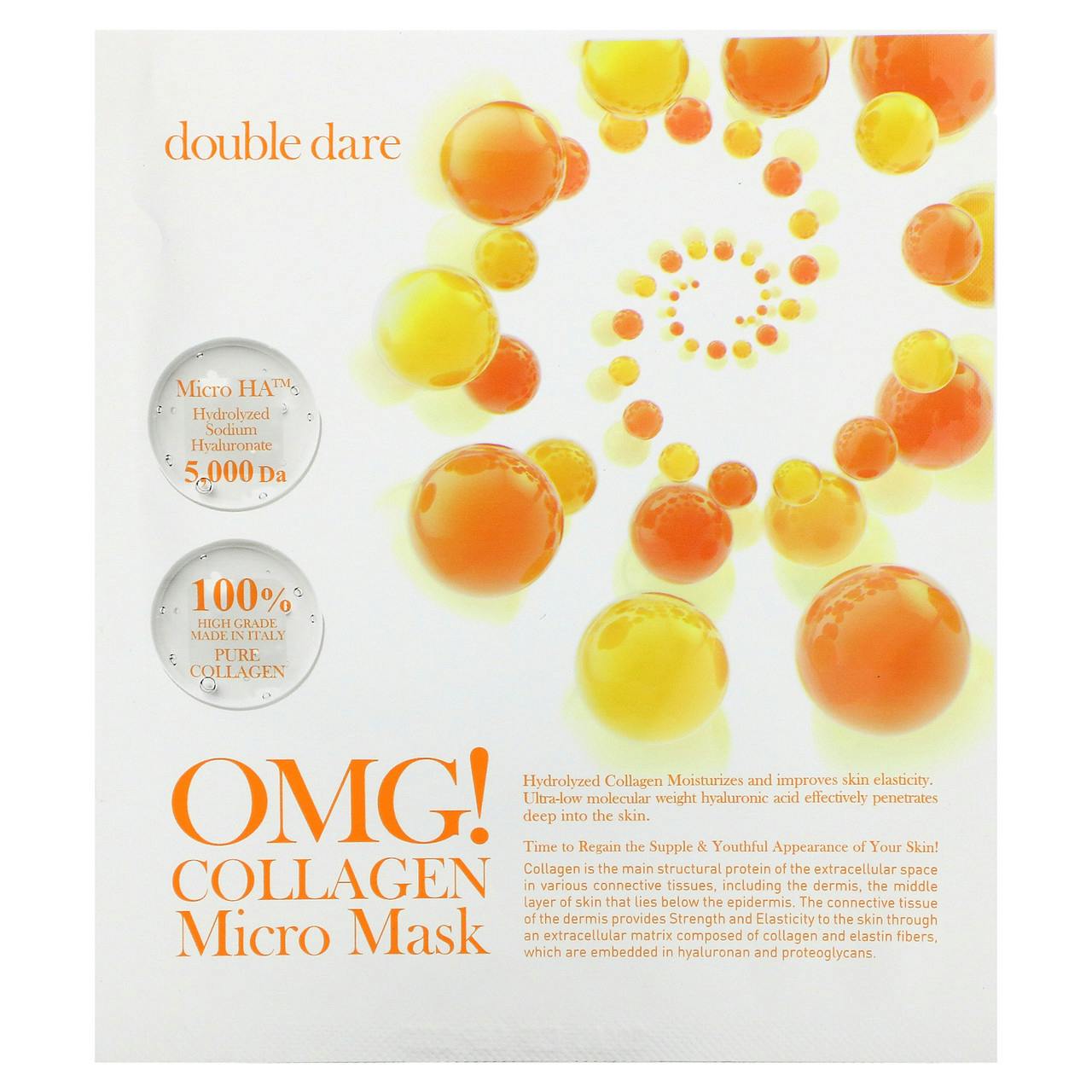 OMG! Double Dare Collagen Micro Mask 28 g