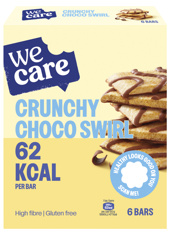 WeCare Choco Crunchy Swirl Gluten Free