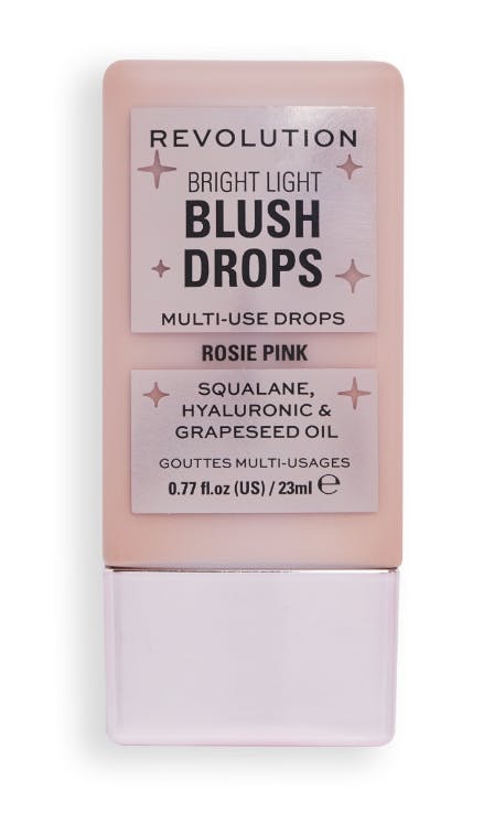 Revolution Bright Light Blush Drops Pink Rosie 23 ml