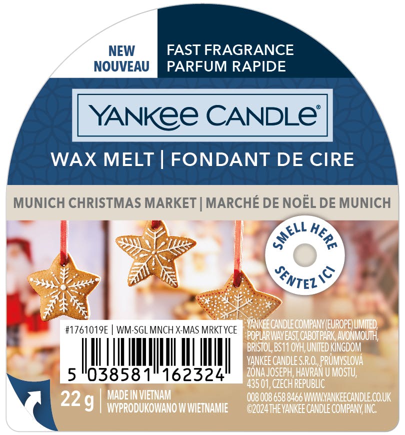 Yankee Candle Single Wax Melts Munich Christmas Market 22 g