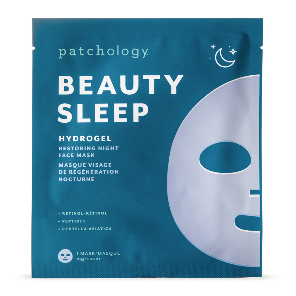 Patchology Beauty Sleep Hydrogel Restoring Night Face Mask