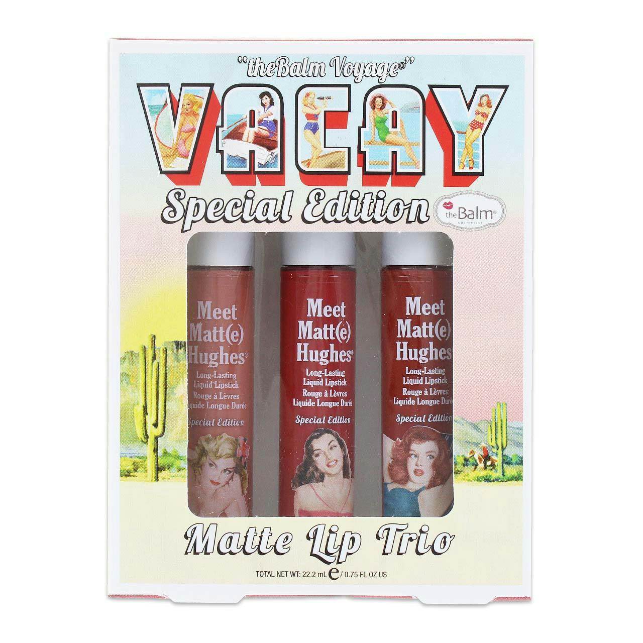 The Balm Meet Matte Hughes Trio Kit Vacay 3 x 7,4 ml