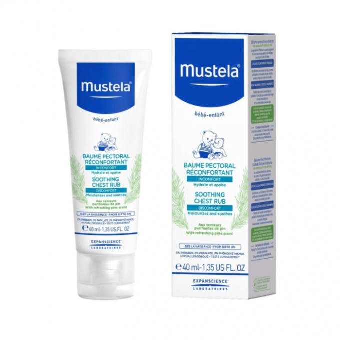 Mustela Bebe Soothing Chest Rub 40 ml