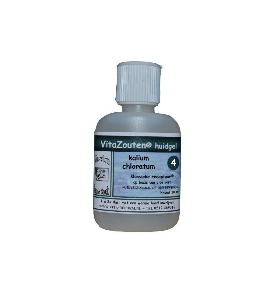 Vitazouten Kalium muriaticum/chloratum huidgel nr. 04