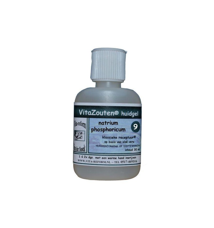 Vitazouten Natrium phosphoricum huidgel nr. 09