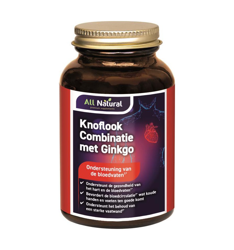 All Natural Knoflook combinatie met ginkgo