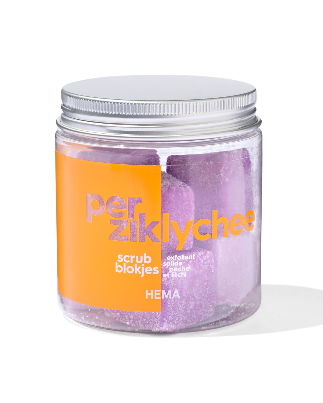 HEMA Scrubblokjes Perzik Lychee - 6 Stuks