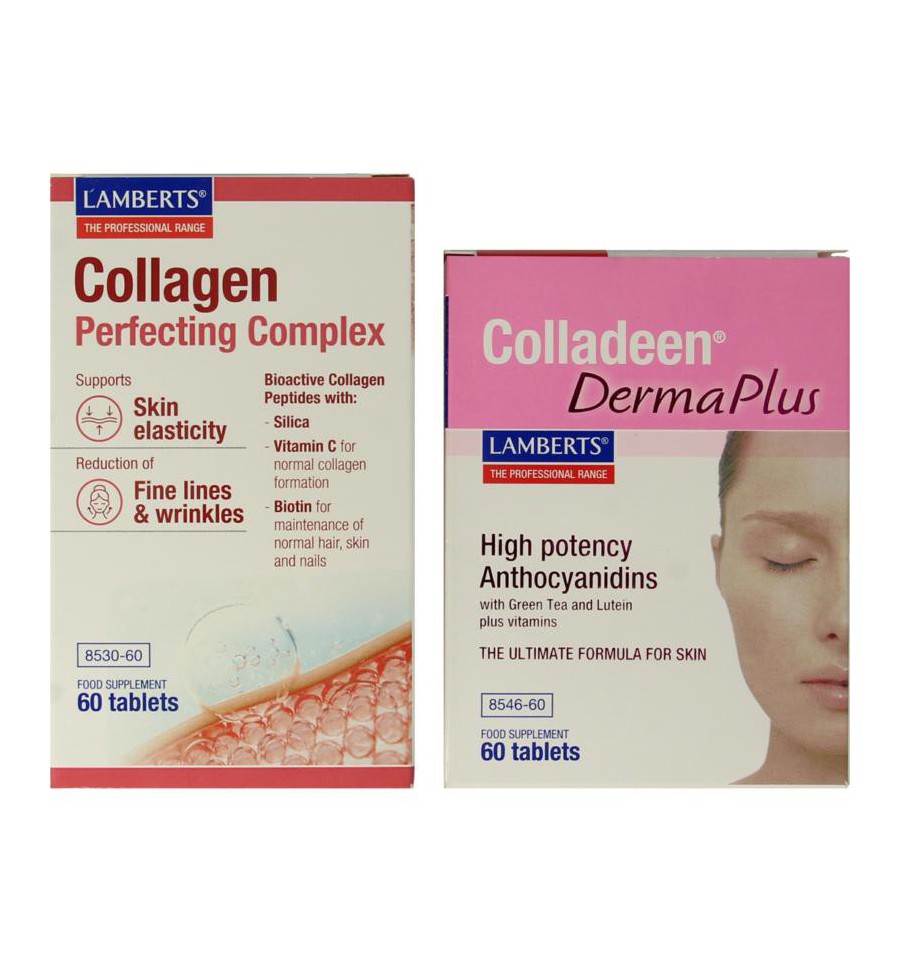 Lamberts Collageen perfectie complex & Colladeen derma plus