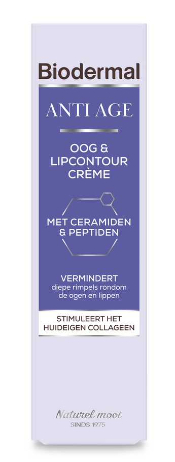 Biodermal Anti Age Oog & Lipcontour Crème