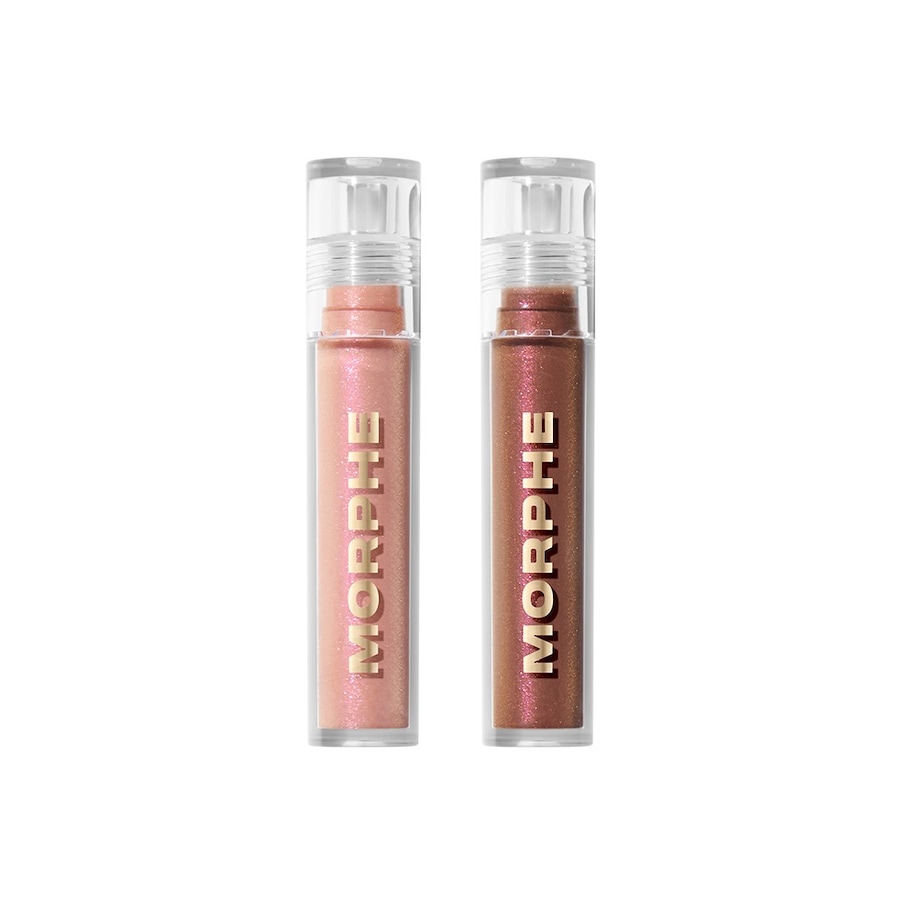 Morphe Holiday Collection HOT & UNBOTHERED DRIPGLASS LIP GLOSS DUO