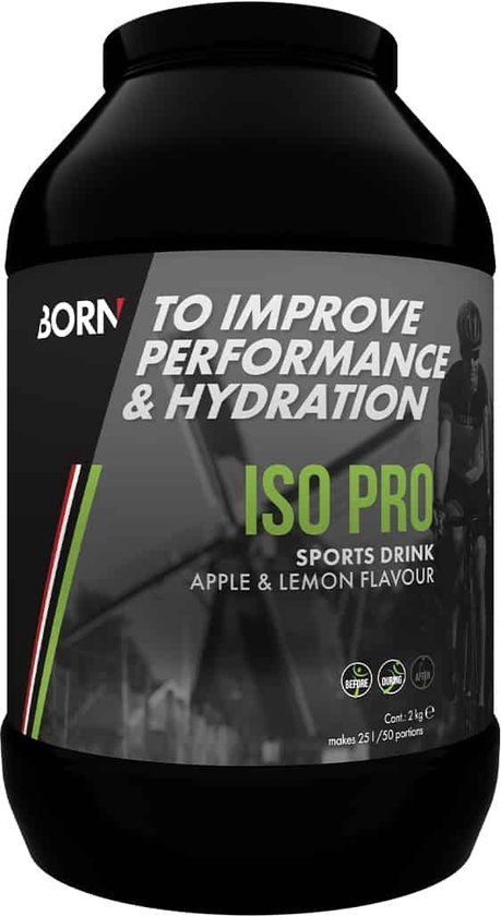 Born Iso Pro Sports Drink Apple & Lemon