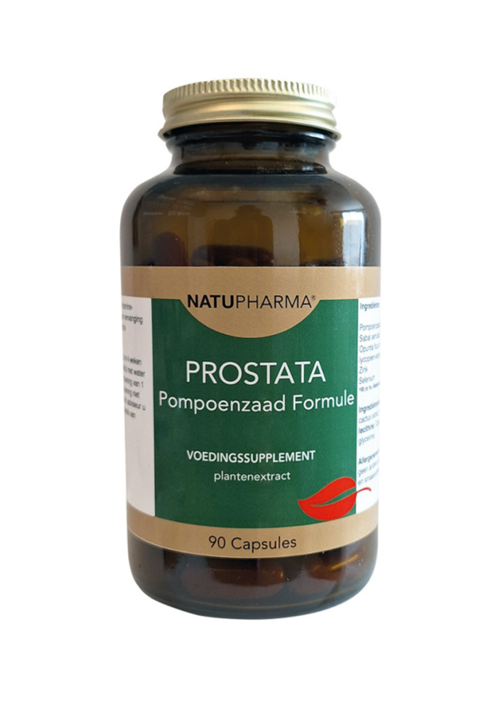 Natupharma Prostata Pompoenzaad Formule Capsules