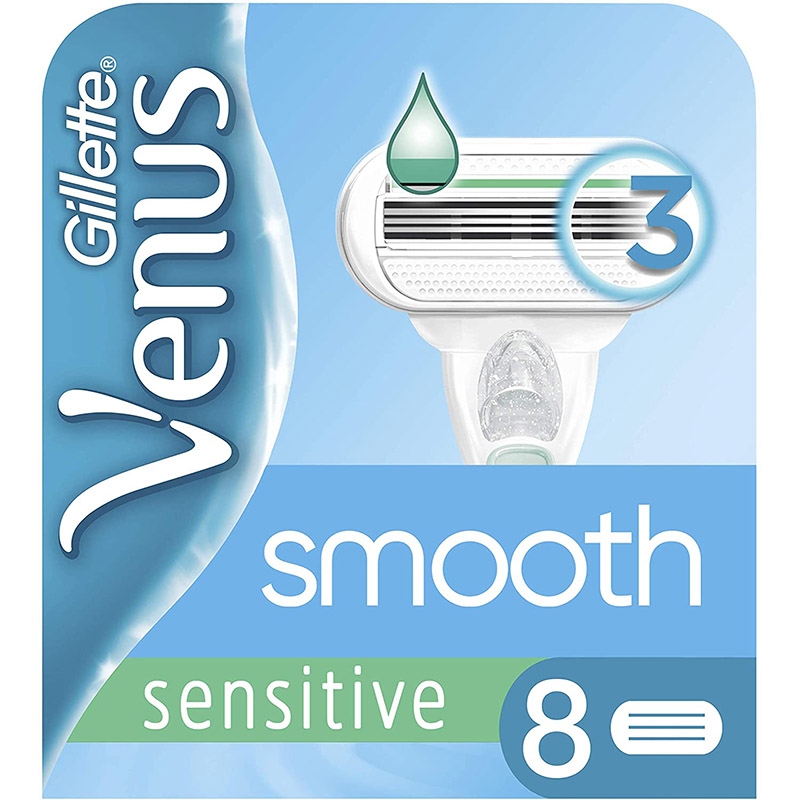 Gillette Venus Smooth Sensitive Scheermesjes 8 Stuks