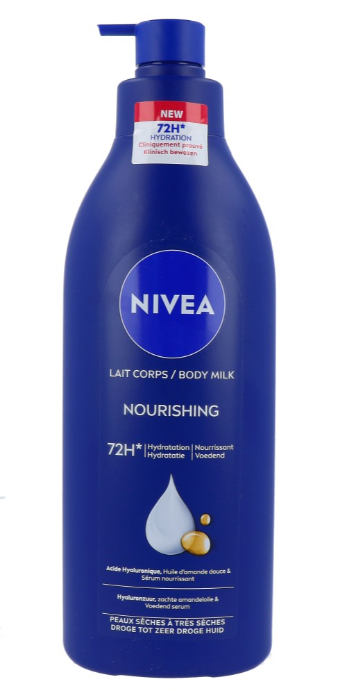 Nivea Bodymilk Verzorgend 72H Pomp