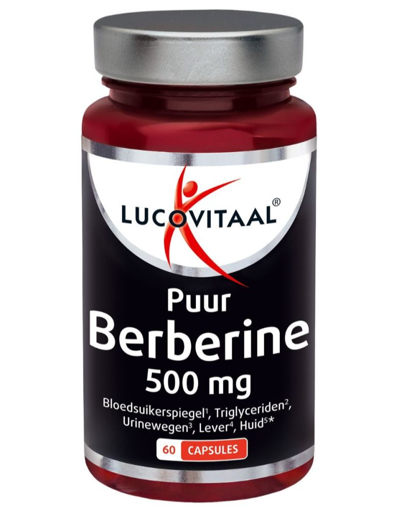 Lucovitaal Berberine Puur 500 mg Capsules