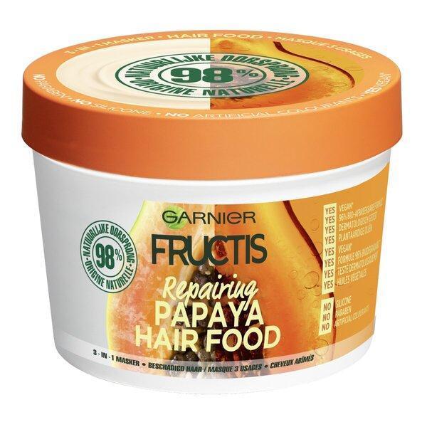 Garnier Fructis repairing papaya hair food 3-in-1 haarmasker 400 ML