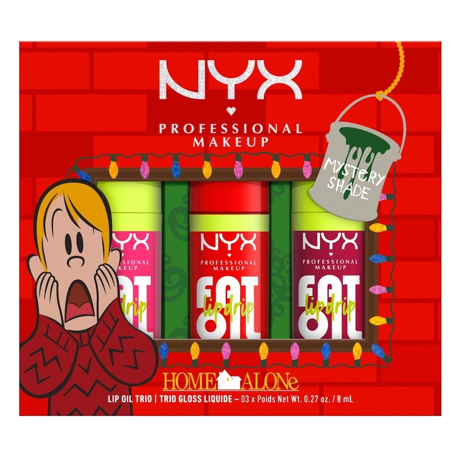 NYX Professional Makeup Holiday Collection Home Alone Fat Oil Lip Drip Trio