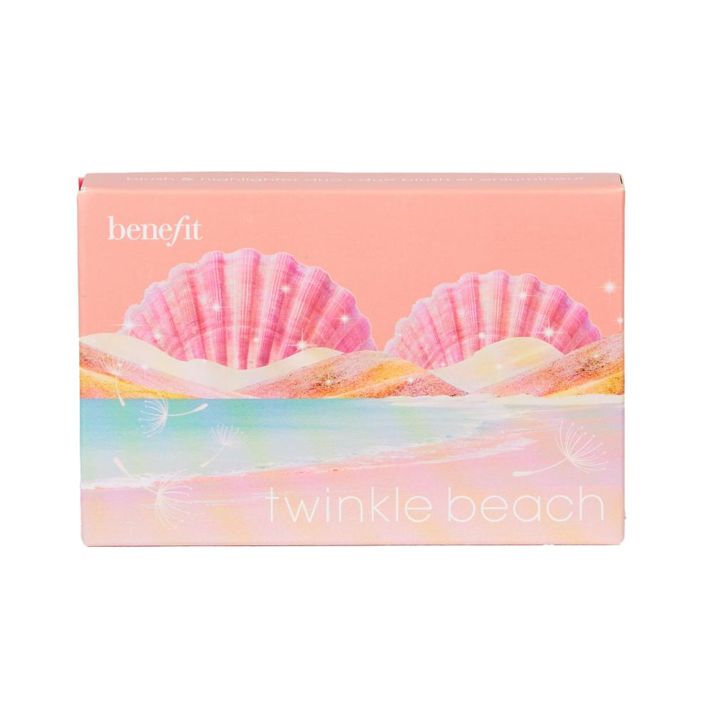 Benefit Twinkle Beach Blush & Highlighter Duo Palette 1 st