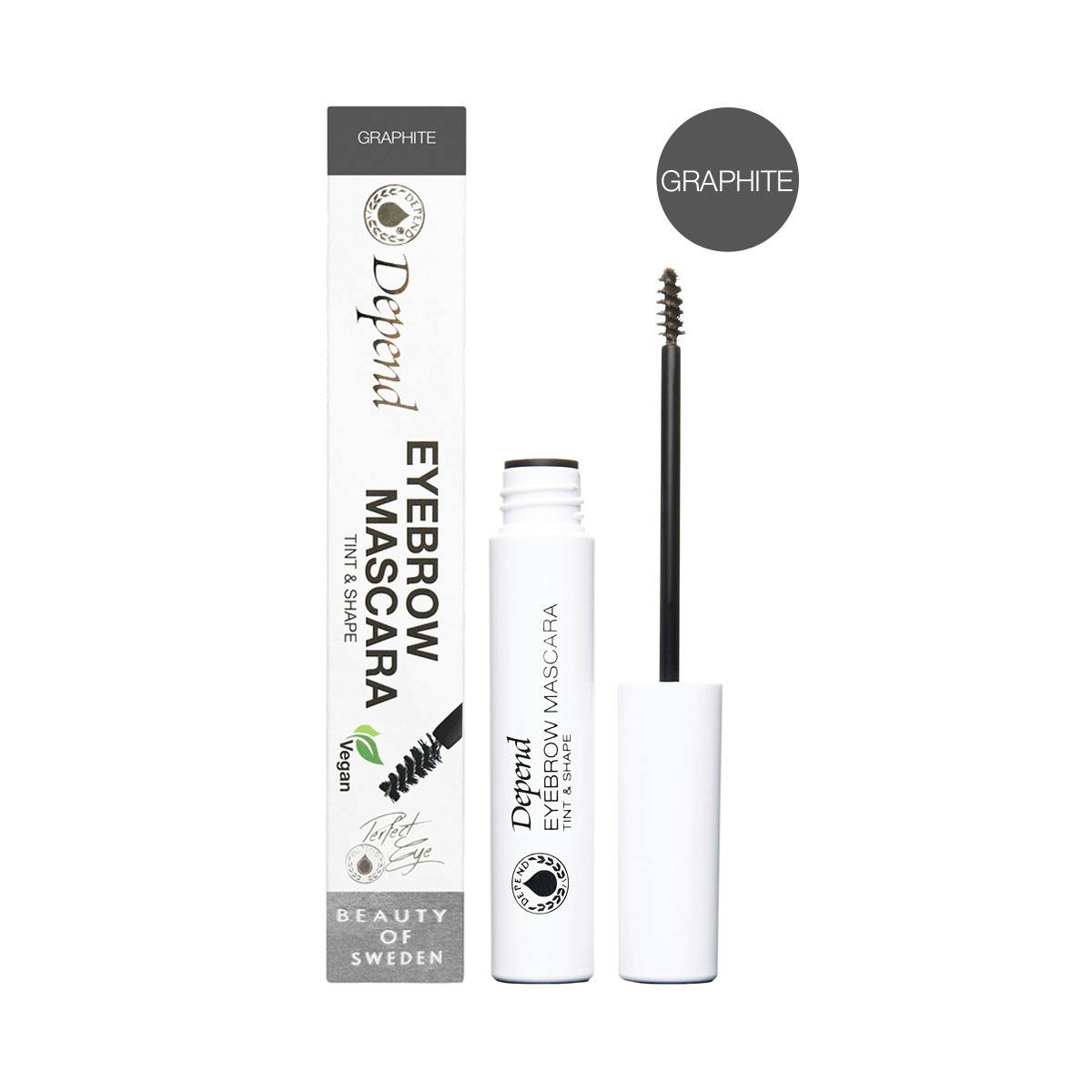 Depend Eyebrow Mascara Tint & Shape Graphite 1 st