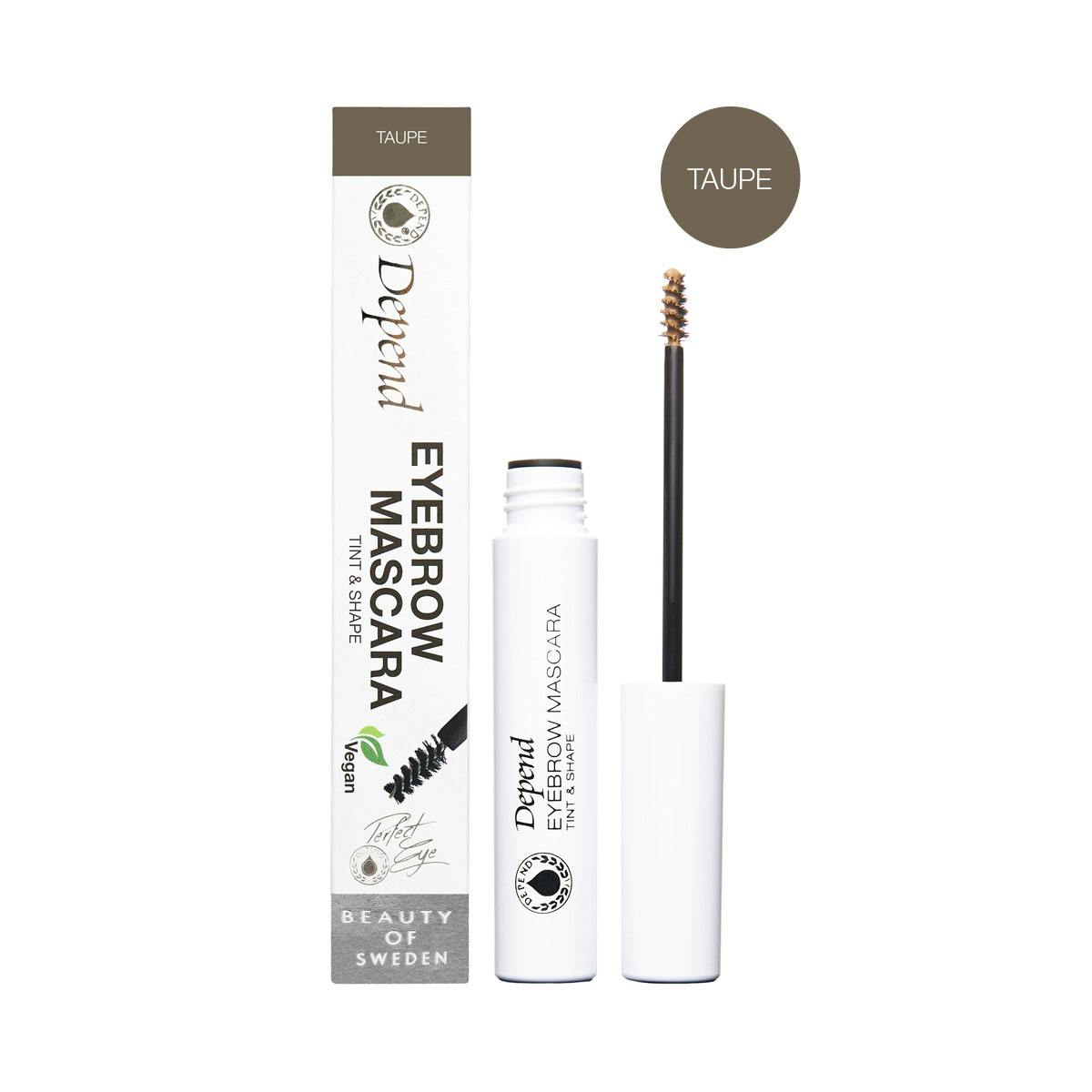 Depend Eyebrow Mascara Tint & Shape Taupe 1 st