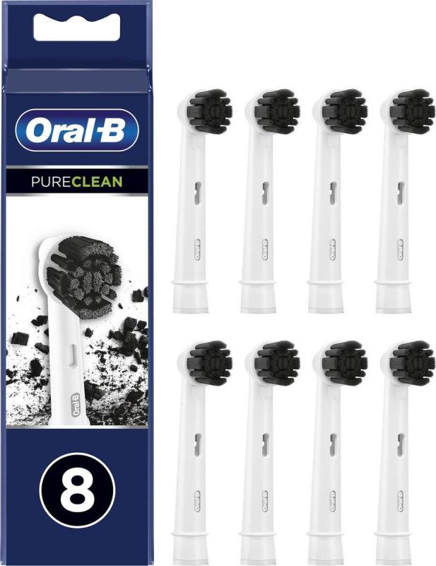 Oral-B Pure clean opzetborstel 8 Stuks