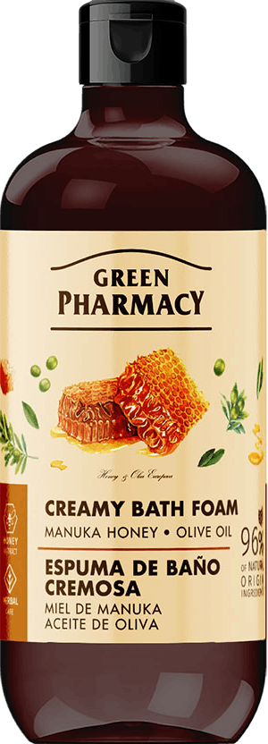 Green Pharmacy Creamy Bath Foam Manuka Honey and Olive Oil 500 ml