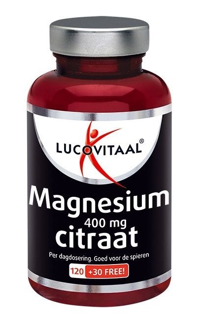 Lucovitaal Magnesium citraat 400 mg 3-pack 3 x 150 Tabletten