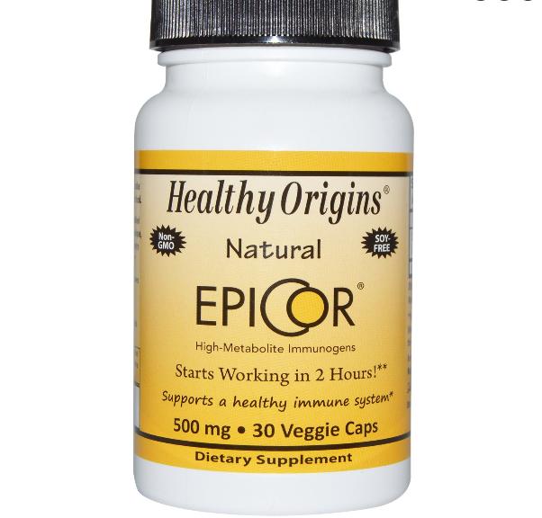 Healthy Origins EpiCor, 500 mg (30 Capsules) - 