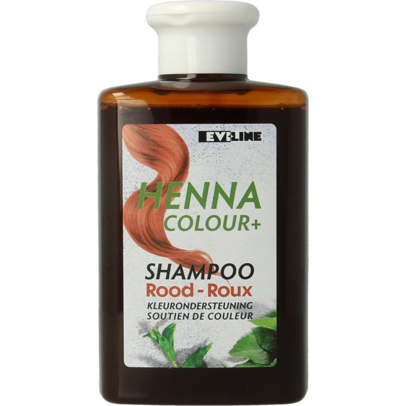 Evi Line Henna colour+ shampoo rood 300 ML