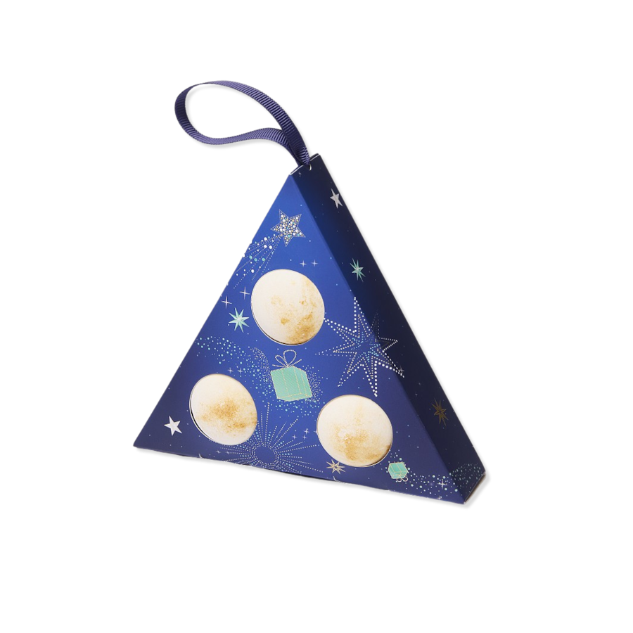 Douglas Collection Seasonal Winter Full of Stars Bath Fizzer Set