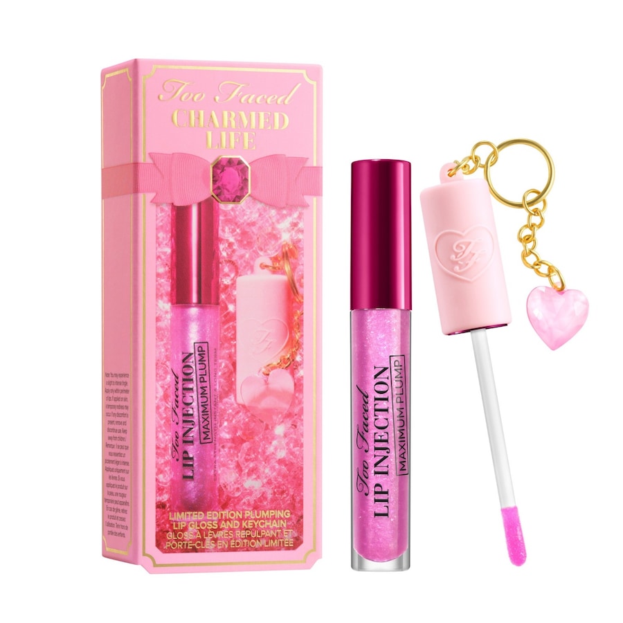 Too Faced Charmed Life Lip Gloss & Key Chain