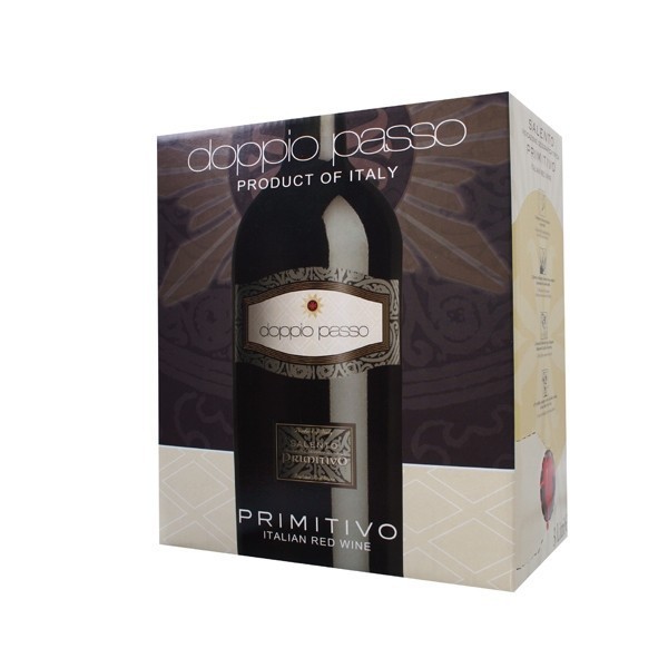 Cavatina Doppio Passo Primitivo- bag in box Salento IGT 3L