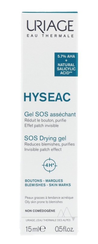 Uriage Hyséac uitdrogende sos-gel 15 ML