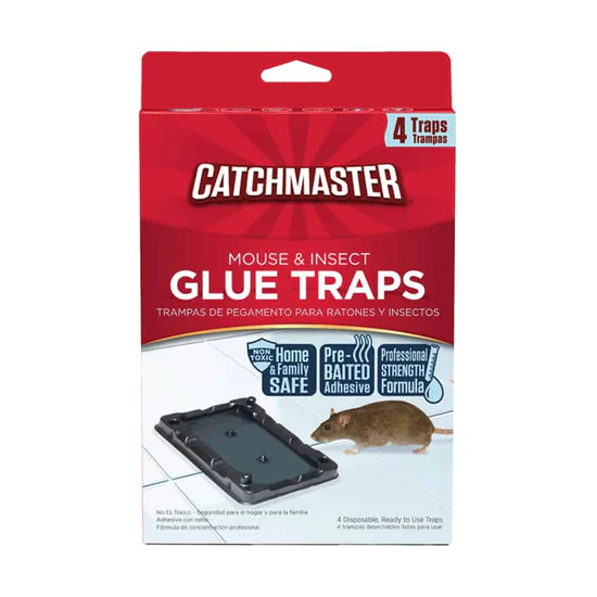 Catchmaster Kruipende insecten lijmvallen 4 stuks