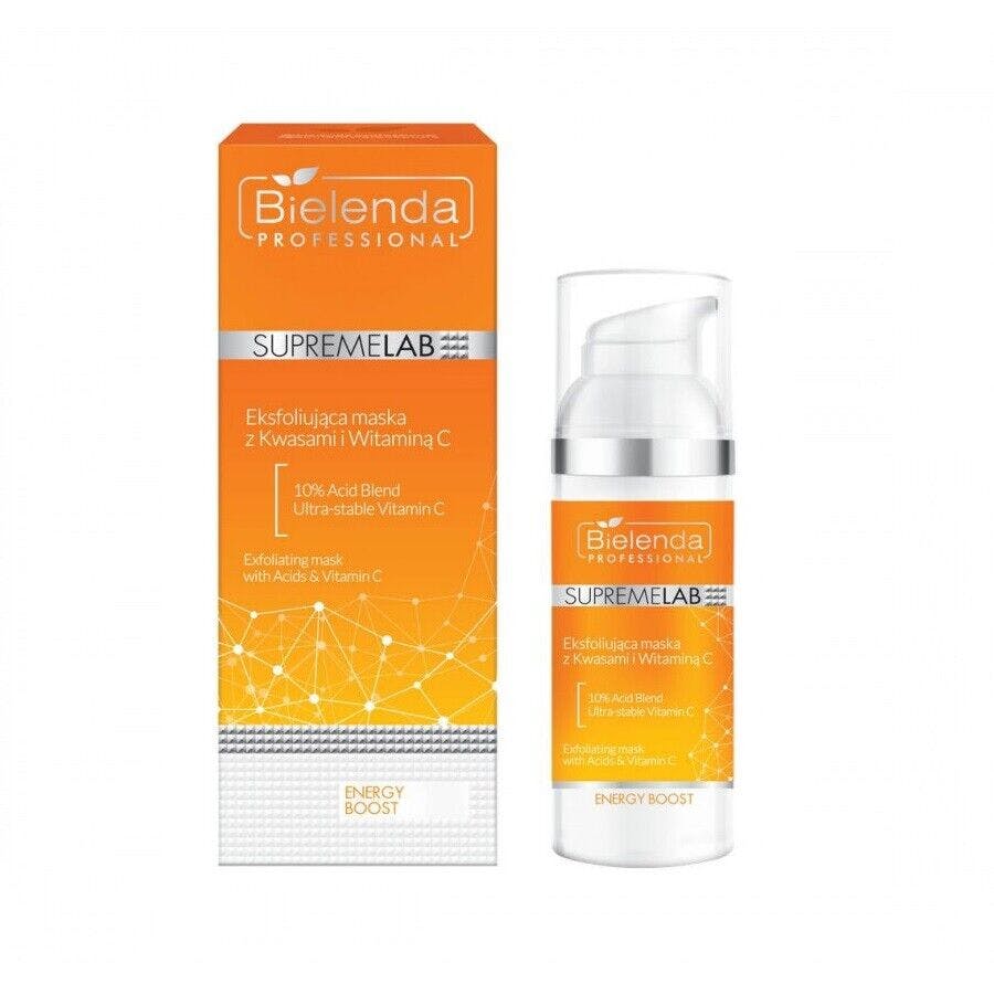 Bielenda IS Supremelab Energy Boost Exfoliating Mask with Acids and Vitamin C 50 g