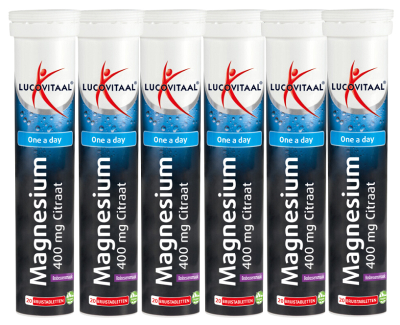 Lucovitaal Magnesium citraat bruistabletten 120 stuks