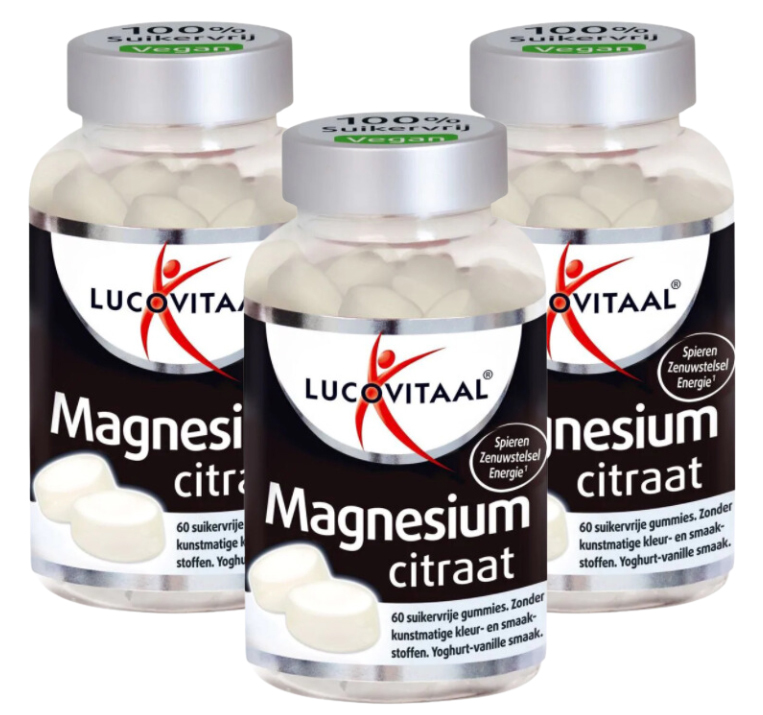 Lucovitaal Magnesium citraat 180 Gummies