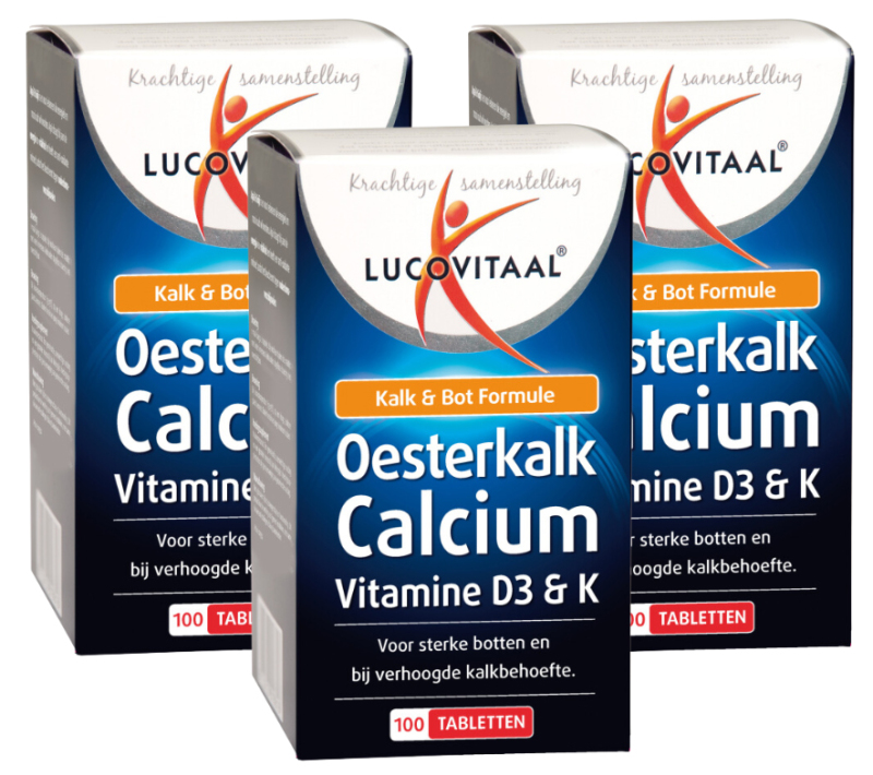 Lucovitaal Oesterkalk calcium 300 Tabletten