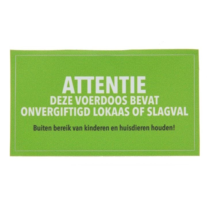 AllesTegenOngedierte.nl Gevarensticker muis-ratvoerkist 10 Stuks