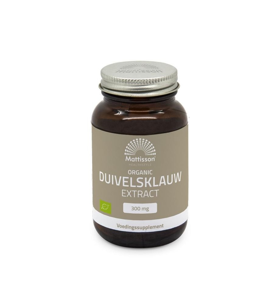 Mattisson Organic duivelsklauw extract 300mg