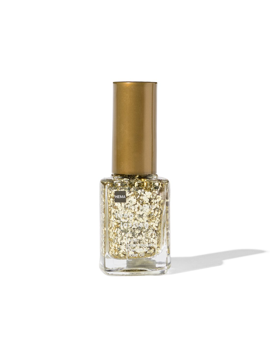 HEMA Longlasting Nagellak Glitter Goud