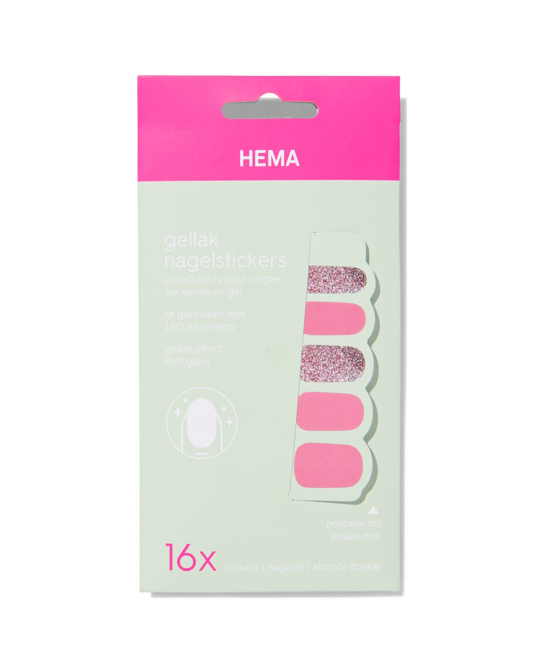 HEMA Nagel Wraps Roze