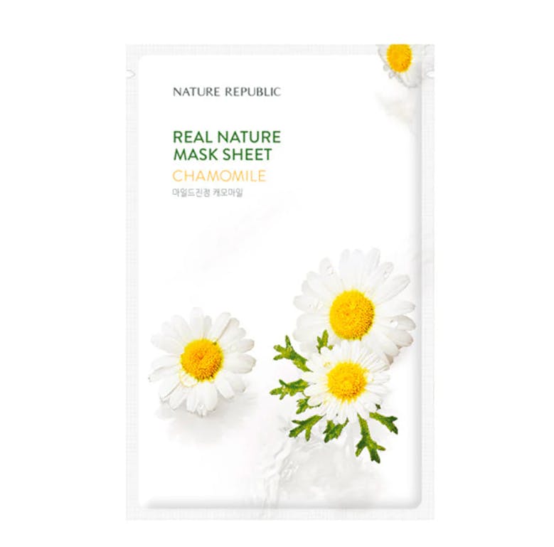 Nature Republic Real Nature Chamomile Mask Sheet 1 st