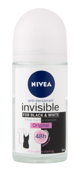 Nivea Roll-on invisible black&white original 50ml