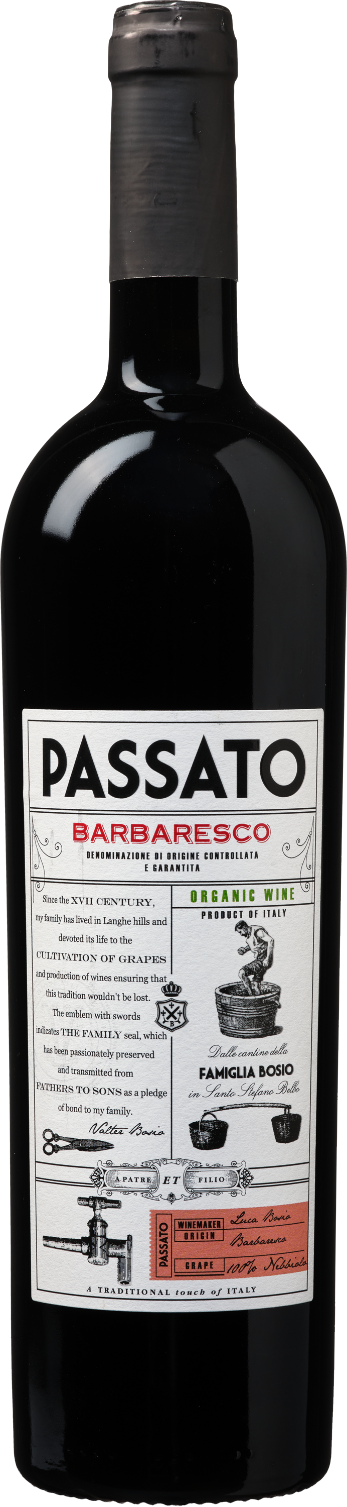 Wijnbeurs (Organic) Bosio Passato Barbaresco