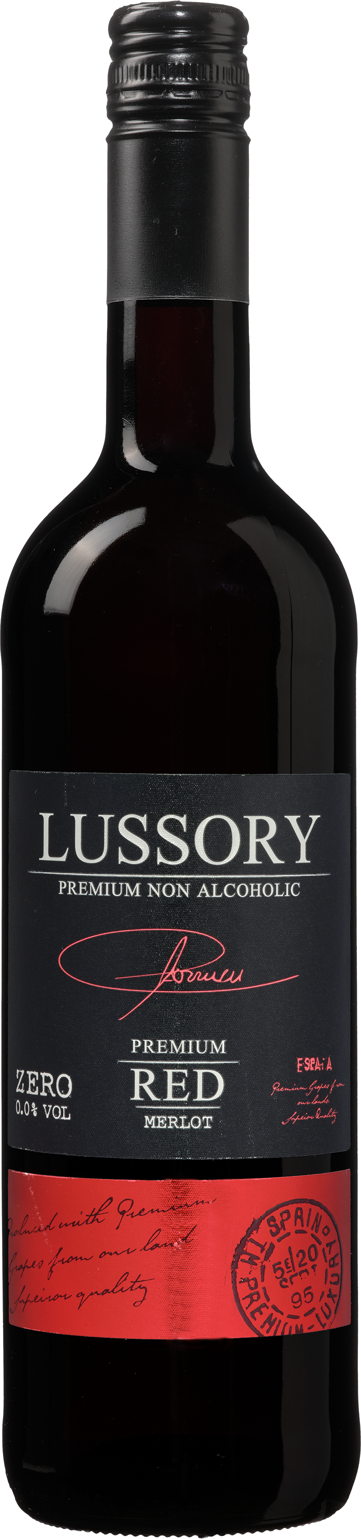 Wijnbeurs Lussory Premium Merlot Alcoholvrij