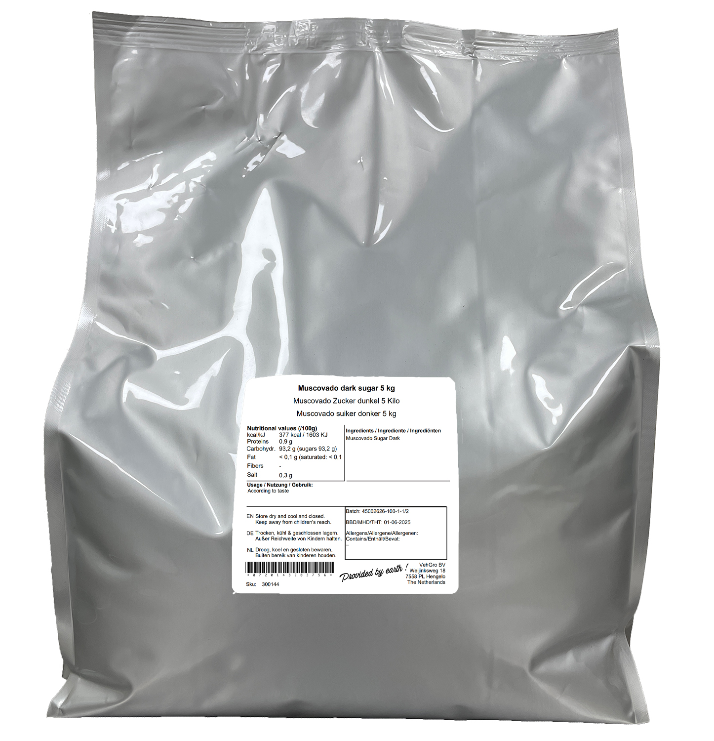 Holyflavours Muscovado suiker donker 5 kg