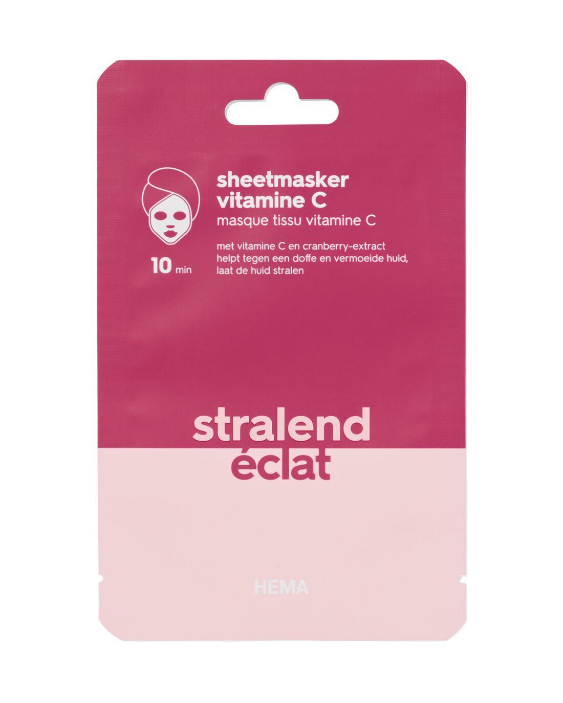 HEMA Sheetmasker Stralend