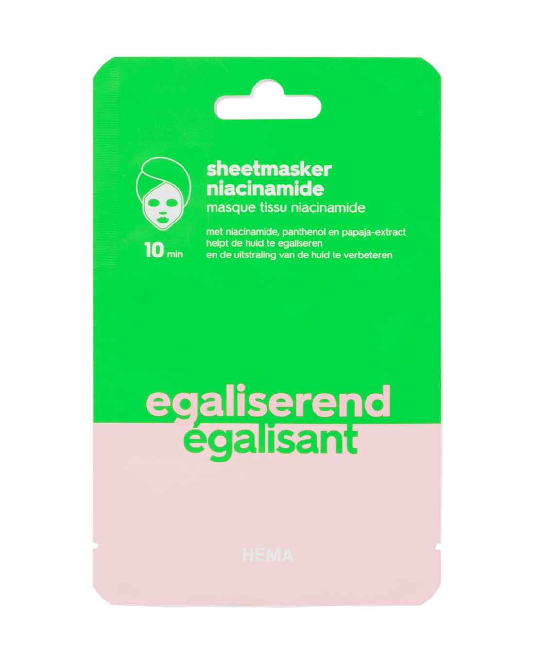 HEMA Sheetmasker Egaliserend