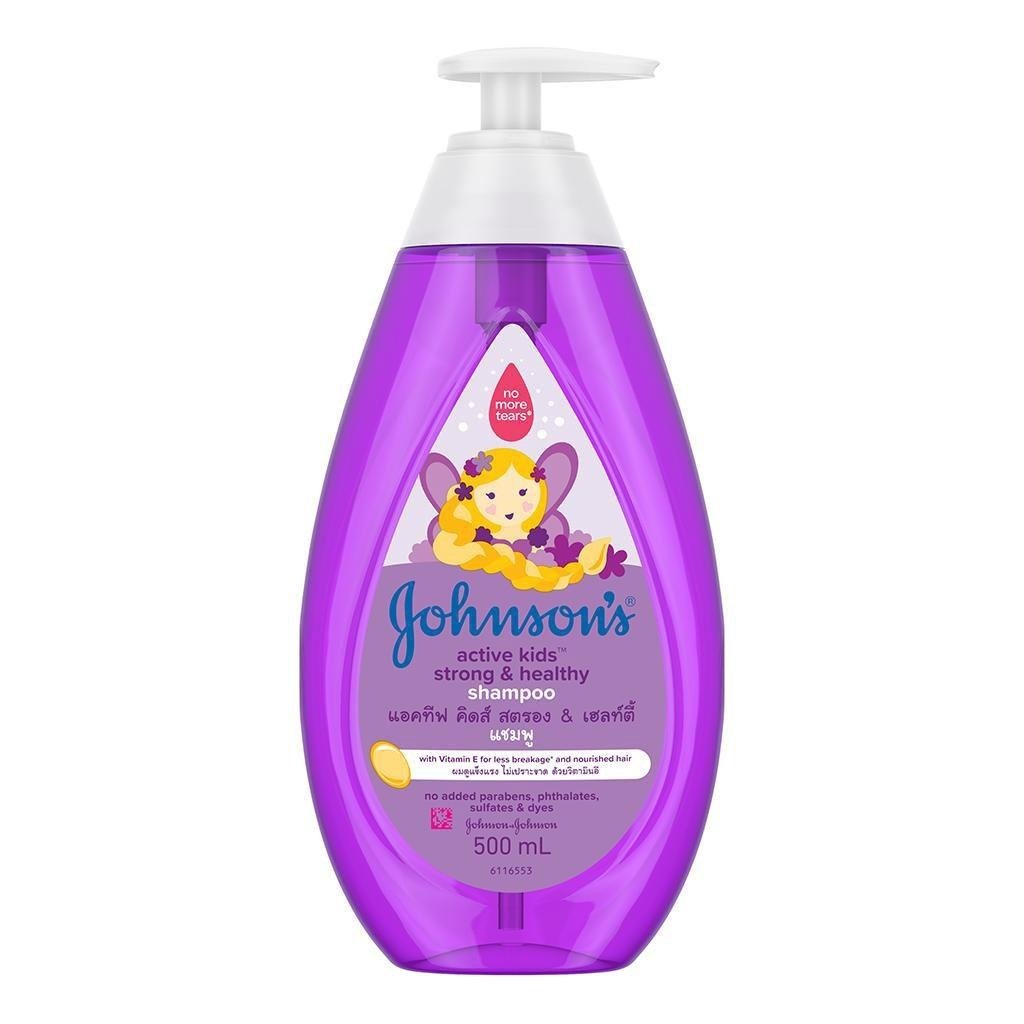 Johnsons Johnson's - Strenght Drops - Kinder Shampoo - met Vitamine E - 500ml